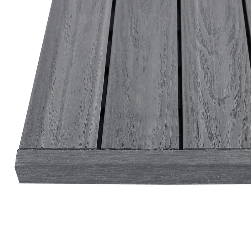 NewTechWood 12" x 1" Composite Interlocking Deck Edge Trim in